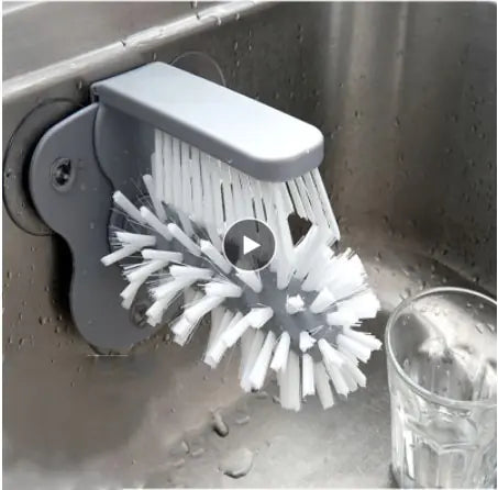 2 In 1 Cleaning Brush Cup Scrubber - Hulmstore