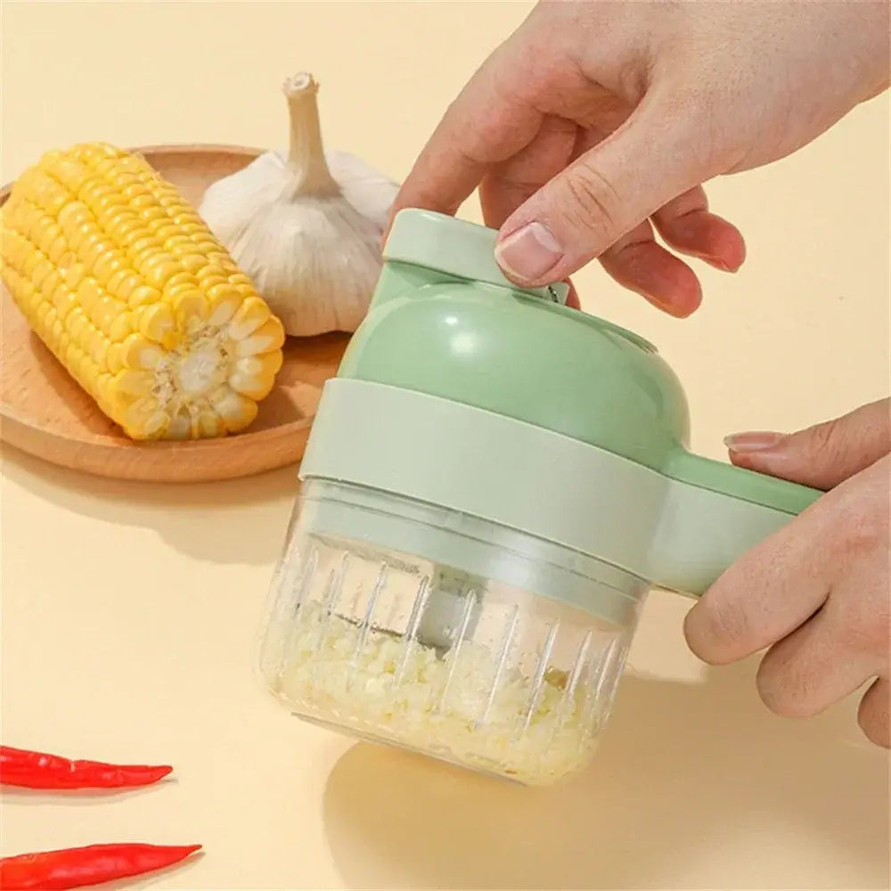 Electric 4-in-1 Food Processor - Hulmstore