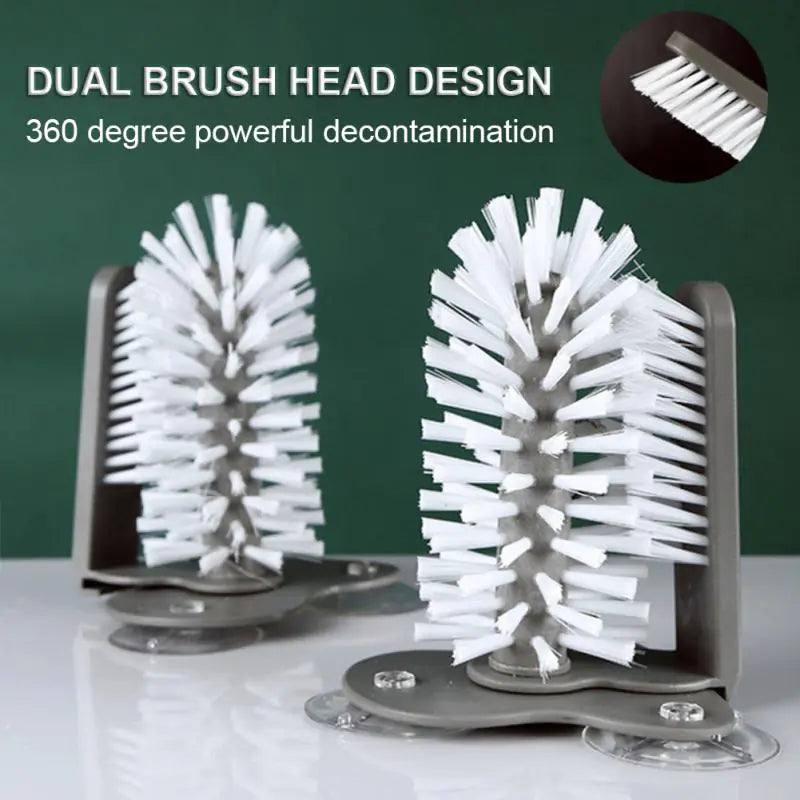 2 In 1 Cleaning Brush Cup Scrubber - Hulmstore