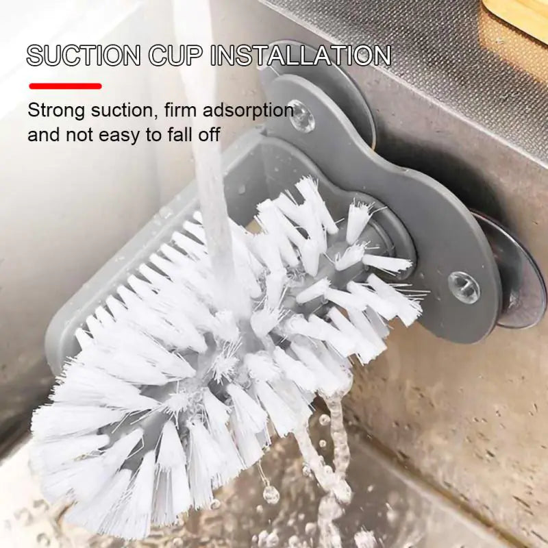 2 In 1 Cleaning Brush Cup Scrubber - Hulmstore