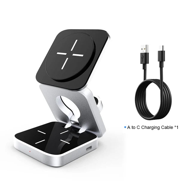 3 in 1 Wireless Charging Station - Hulmstore