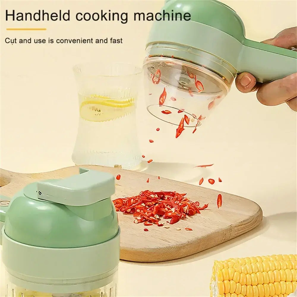 Electric 4-in-1 Food Processor - Hulmstore