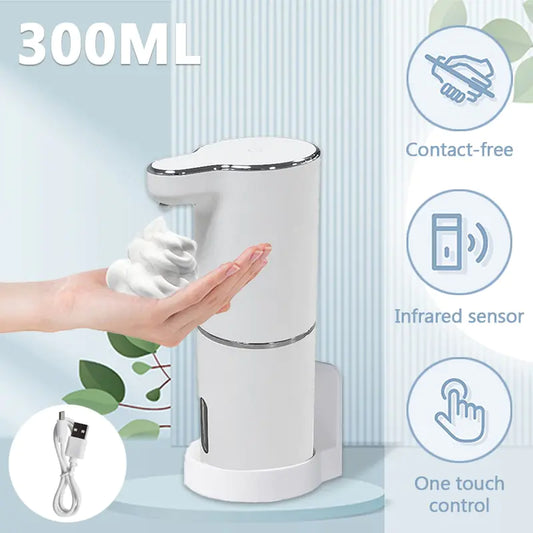 Automatic Foaming Soap Dispenser Rechargeable - Hulmstore